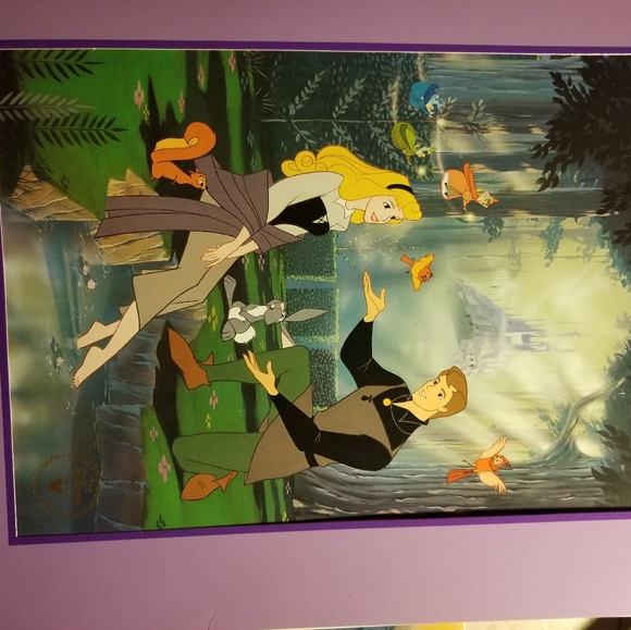 Sleeping Beauty lithograph - Picture 1 of 3